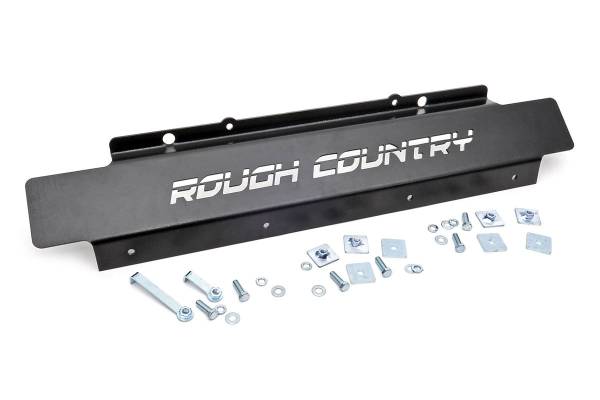 Rough Country - Jeep Front Skid Plate 07-18 Wrangler JK Rough Country