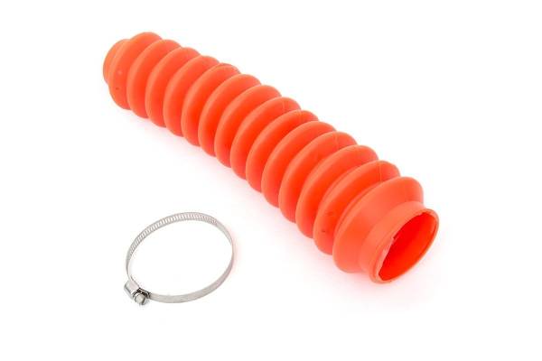 Rough Country - Shock Boot Neon Orange Polyurethane Includes Stainless Steel Boot Clamp Rough Country