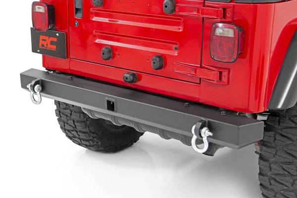 Rough Country - Jeep Classic Full Width Rear Bumper 87-06 Wrangler YJ/TJ Rough Country