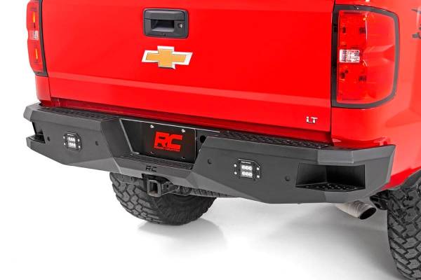 Rough Country - Chevy Heavy-Duty Rear LED Bumper 07-18 Silverado 1500 Rough Country