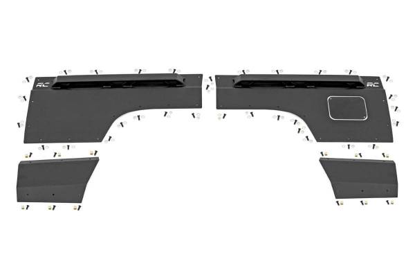 Rough Country - Jeep Rear Upper and Lower Quarter Panel Armor 84-96 Cherokee XJ Rough Country