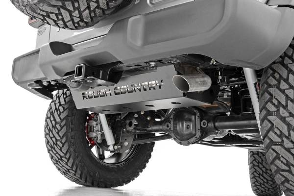 Rough Country - Jeep Muffler Skid Plate 18-20 Wrangler JL Rough Country
