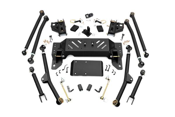 Rough Country - 4 Inch Jeep Long Arm Upgrade Kit 93-98 Grand Cherokee ZJ Rough Country