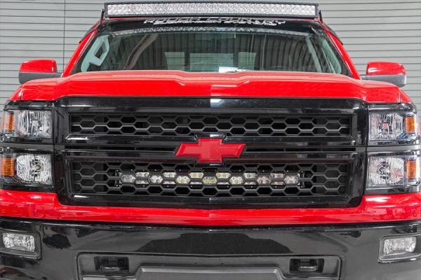 Rough Country - Chevrolet 30 Inch Curved Cree LED Grille Kit Dual Row 14-15 Silverado 1500 Rough Country