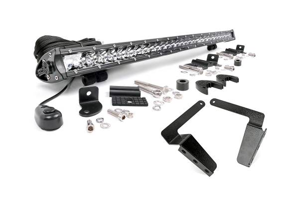 Rough Country - Toyota 30 Inch LED Bumper Kit Chrome Series 14-20 Tundra Rough Country