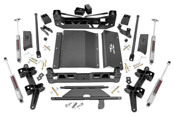 Rough Country - 4 Inch Suspension Lift Kit 95-99 Tahoe 92-99 C1500/K1500/Yukon 92-94 K5 Blazer Rough Country