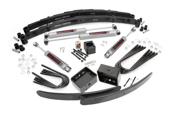 Rough Country - 6 Inch Suspension Lift Kit 88-91 C3500/K3500/77-87 C30/K30/C35/K35 Rough Country