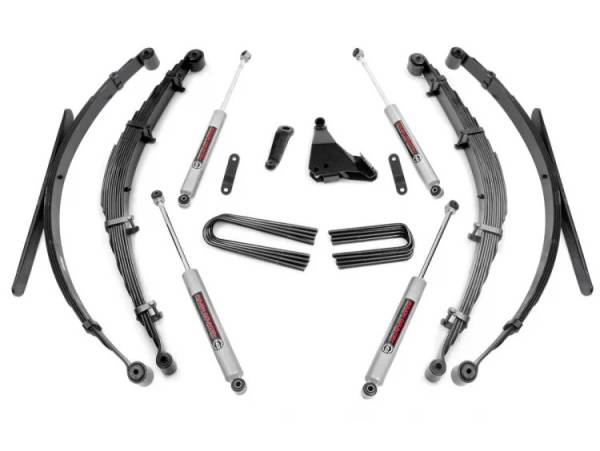 Rough Country - 6 Inch Suspension Lift System 99-04 4WD Ford F-250/F-350 Super Duty Rough Country