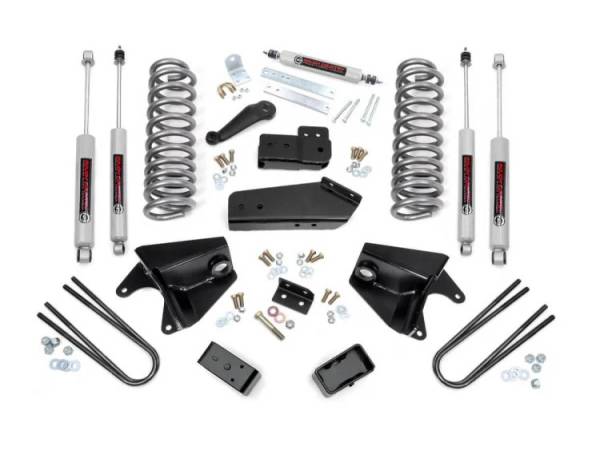 Rough Country - 4 Inch Suspension Lift Kit 80-96 4WD Ford F-150 Rough Country