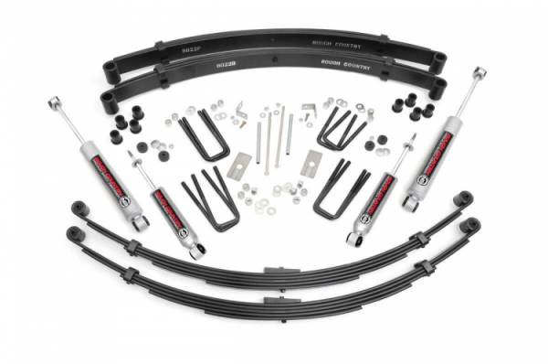 Rough Country - 3 Inch Toyota Suspension Lift System 79-83 4WD Toyota Pickup Rough Country