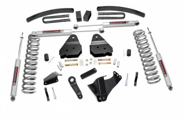 Rough Country - 6 Inch Suspension Lift Kit Diesel 05-07 F-250/F-350 Super Duty Rough Country