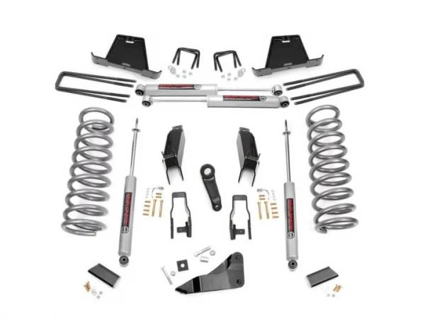 Rough Country - 5 Inch Suspension Lift Kit Gas 11-12 Dodge Ram 3500/2500 Mega Cab Rough Country