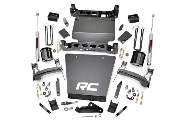 Rough Country - 5 Inch Suspension Lift Kit w/N2.0 14-18 Silverado/Sierra 1500 4WD Rough Country