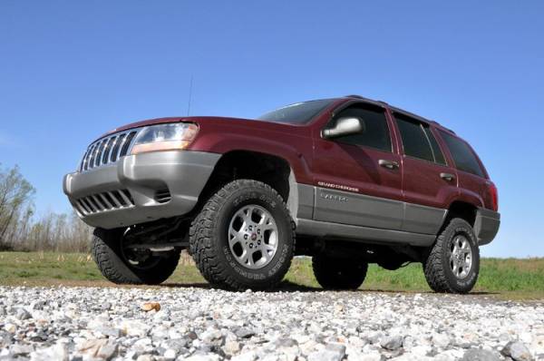 Rough Country - 4 Inch Jeep Suspension Lift Kit 99-04 Grand Cherokee WJ Rough Country