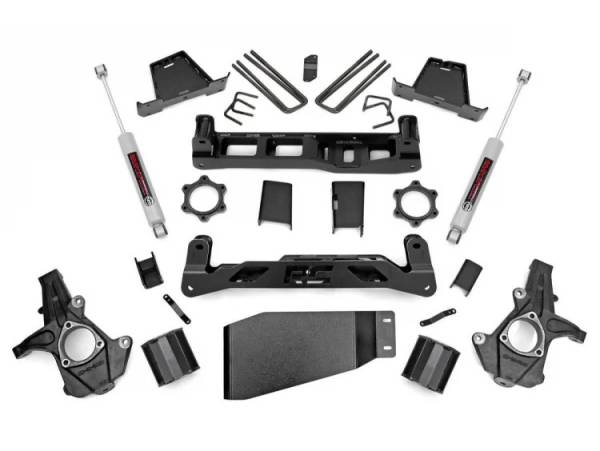 Rough Country - 6 Inch Suspension Lift Kit N3 07-13 Silverado/Sierra 1500 Rough Country