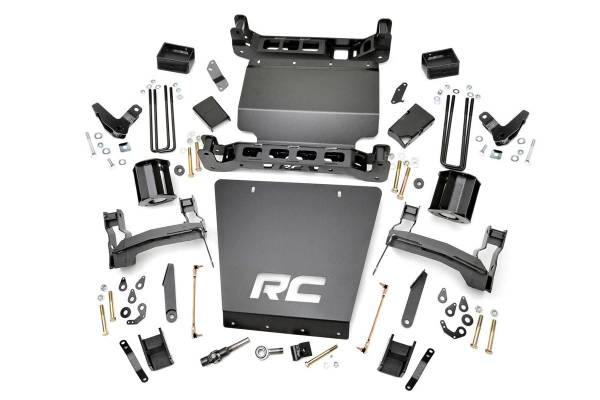 Rough Country - 5 Inch GMC Suspension Lift Kit 14-16 Sierra 1500 Denal 4WD w/MagneRide Rough Country