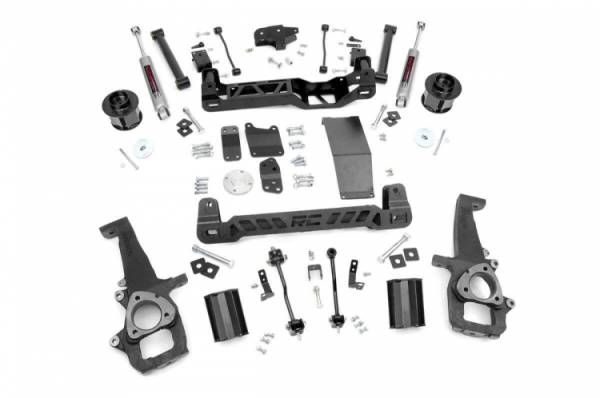 Rough Country - 6 Inch Suspension Lift Kit Lifted Struts 09-11 RAM 1500 4WD Rough Country