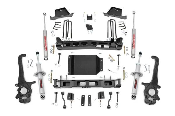 Rough Country - 6 Inch Nissan Suspension Lift Kit Lifted N3 Struts 04-15 Titan Rough Country
