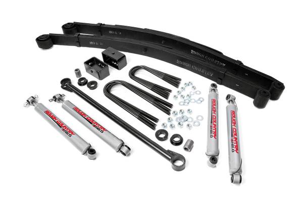 Rough Country - 3 Inch Suspension Lift Kit 00-05 Excursion 4WD Rough Country