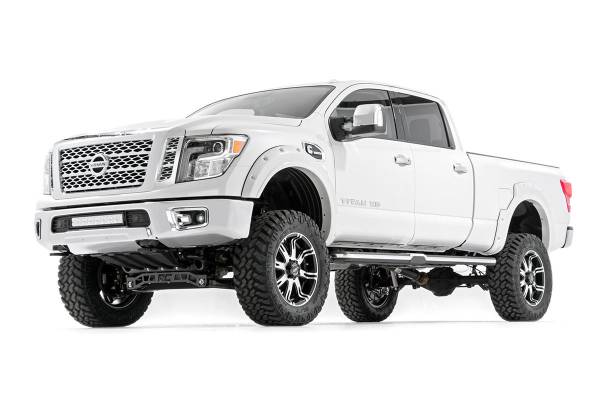 Rough Country - 6 Inch Nissan Suspension Lift Kit 16-20 Titan XD 4WD Rough Country