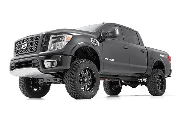 Rough Country - 6 Inch Nissan Suspension Lift Kit 17-20 Titan 4WD Rough Country