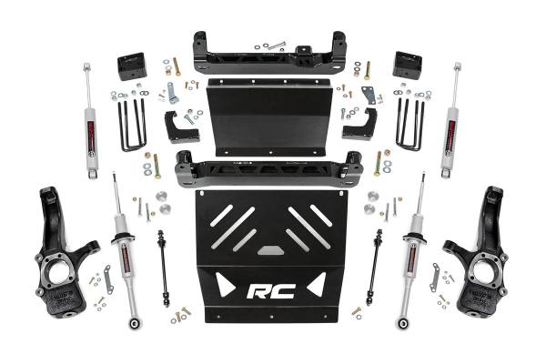 Rough Country - 6 Inch Suspension Lift Kit Lifted Struts 15-20 Canyon/Colorado 2WD/4WD Rough Country