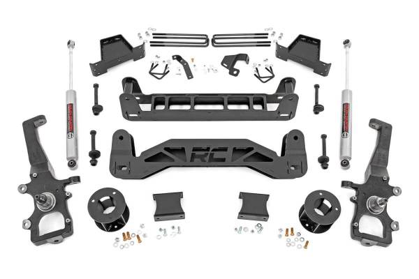 Rough Country - 6 Inch Suspension Lift Kit Strut Spacers 04-08 F-150 2WD Rough Country