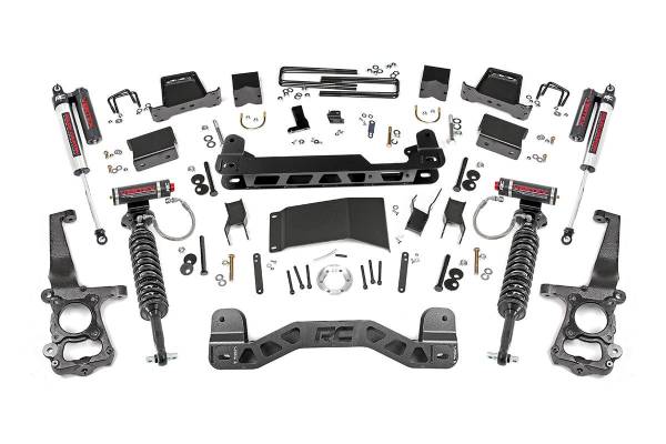 Rough Country - 6 Inch Suspension Lift Kit Vertex 15-20 F-150 4WD Rough Country