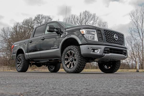 Rough Country - 3 Inch Nissan Bolt-On Lift Kit No Struts 04-20 Titan 2WD/4WD Rough Country