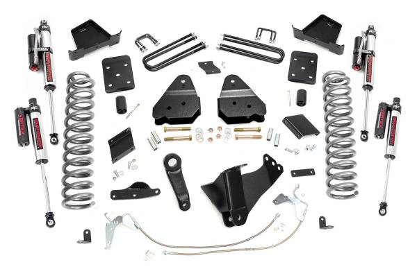 Rough Country - 6 Inch Suspension Lift Kit Vertex 15-16 F-250 Gas No Overloads Rough Country