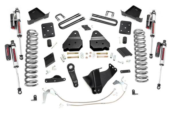 Rough Country - 6 Inch Suspension Lift Kit Vertex 11-14 F-250 4WD Diesel No Overloads Rough Country
