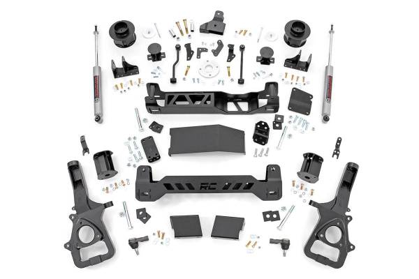 Rough Country - 5 Inch RAM Suspension Lift Kit 19-20 RAM 1500 4WD Air Ride Rough Country