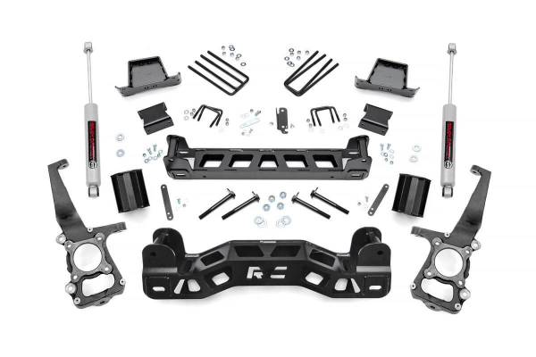 Rough Country - 6 Inch Suspension Lift Kit w/N3 Shocks 09-10 F-150 Rough Country