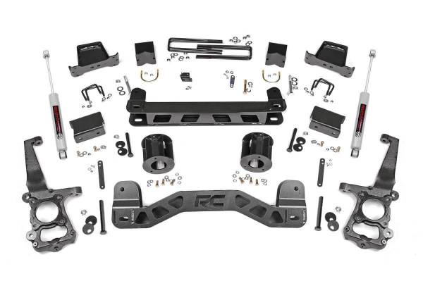 Rough Country - 6 Inch Suspension Lift Kit w/N3 Shocks 15-20 F-150 2WD Rough Country