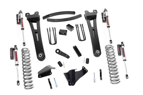 Rough Country - 6 Inch Suspension Lift Kit Radius Arms w/Vertex Shocks 05-07 F-250/350 4WD Diesel Rough Country