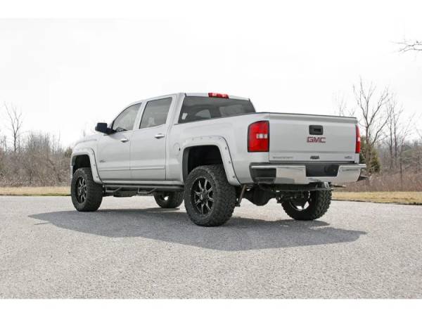 Rough Country - 5 Inch Suspension Lift Kit w/V2 Monotube 14-18 Silverado/Sierra 1500 4WD Aluminum/Stamped Steel Rough Country