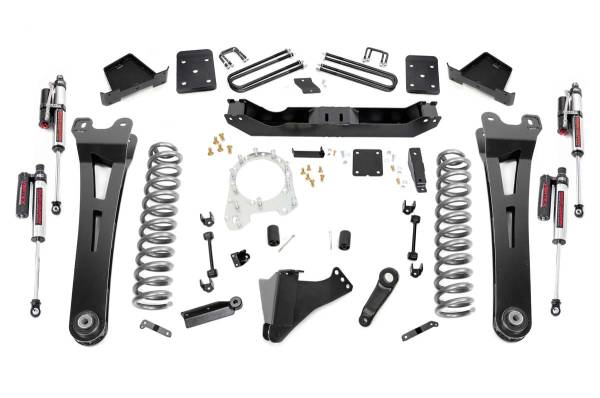 Rough Country - 6 Inch Suspension Lift Kit w/Radius Arms Vertex 17-19 F-250 4WD w/Overloads Diesel Rough Country