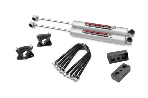 Rough Country - 2.5 Inch Leveling Lift Kit 06-08 4WD Dodge Ram 1500 Rough Country