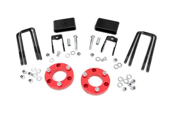 Rough Country - 2 Inch Leveling Lift Kit Red 16-20 Titan XD 2WD/4WD Rough Country