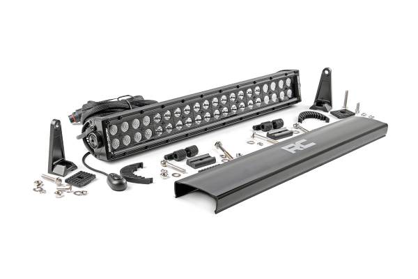 Rough Country - 20 Inch CREE LED Light Bar Dual Row Black Series Rough Country