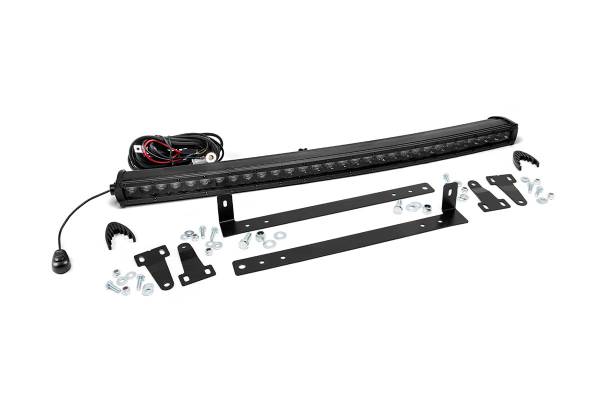 Rough Country - Ford 30 Inch Single LED Grille Kit Black Series 09-14 F-150 Rough Country