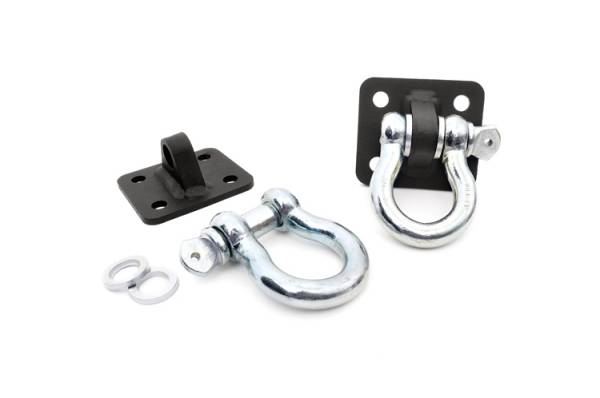 Rough Country - Jeep D-Ring Kit RC Bumpers 04-06 4WD Jeep Wrangler TJ Rough Country
