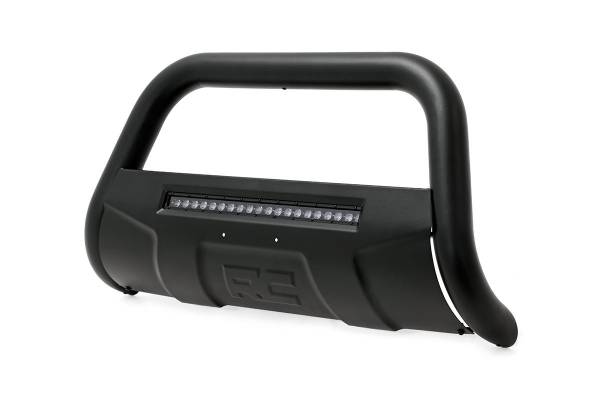 Rough Country - 15-20 Colorado/Canyon Bull Bar w/LED Light Bar Black Rough Country