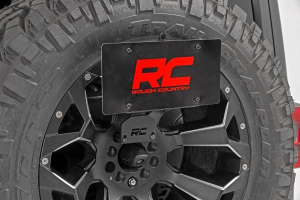 Rough Country - Jeep License Plate Adapter 07-18 Wrangler JK / JK Unlimited Rough Country