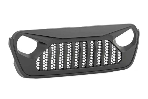 Rough Country - Jeep JL/Gladiator Angry Eyes Replacement Grille 2018-Pres Jeep JL/Gladiator Rough Country