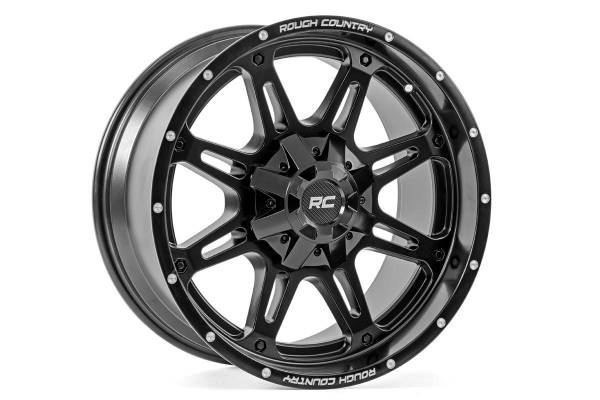 Rough Country - One-Piece Series 94 Wheel, 20x10 (5x5 / 5x4.5) Rough Country