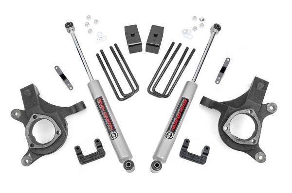 Rough Country - 5.0 Inch GM Suspension Lift Kit (07-13 1500 PU 2WD) Rough Country