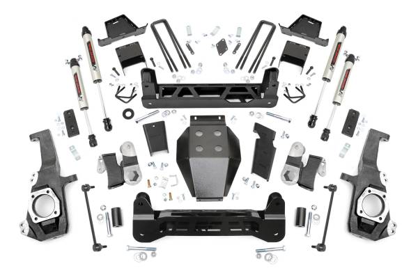 Rough Country - 7.0 Inch GM NTD Suspension Lift Kit V2 (2020 2500HD) Rough Country