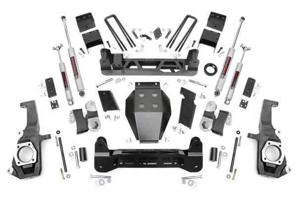 Rough Country - 7.5 Inch GM NTD Suspension Lift Kit (11-19 2500HD/3500HD) Rough Country