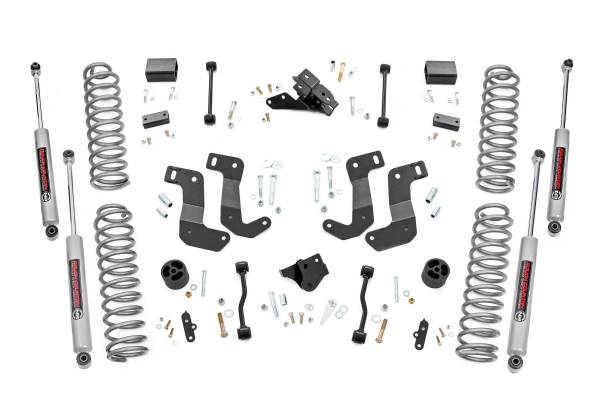 Rough Country - 3.5 Inch Jeep Suspension Lift Kit Control Arm Drop (18-20 Wrangler JL Diesel) Rough Country